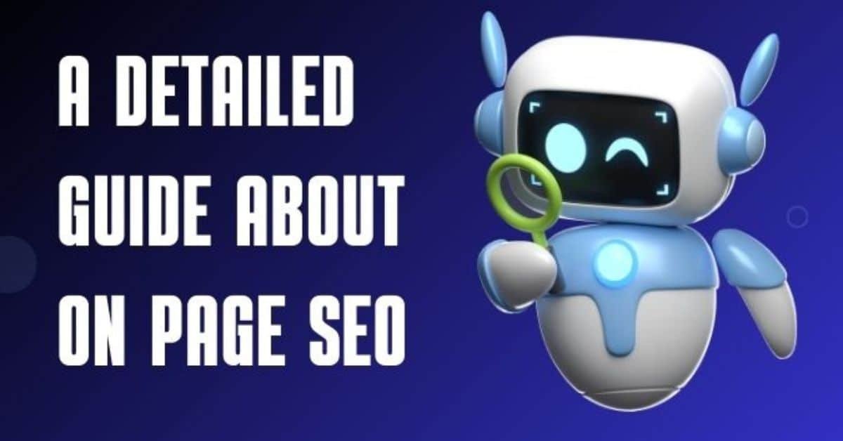 what is on page seo optimization
