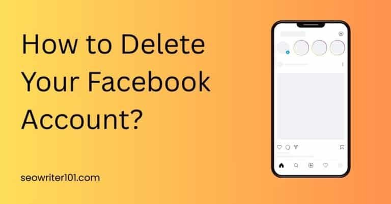 how to delete your facebook account on iphone, android, or computer