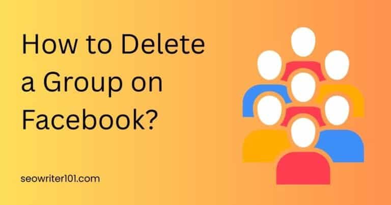 how to delete a group on facebook step by step