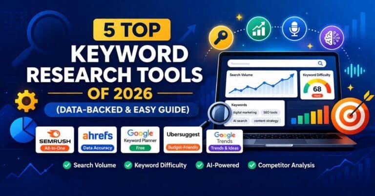 5 Top Keyword Research Tools