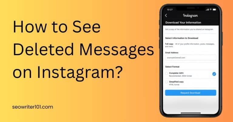 how to see deleted messages on instagram